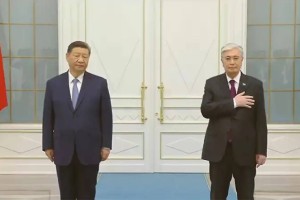 Қасым-Жомарт Тоқаев Си Цзиньпинді Ақордада қарсы алды