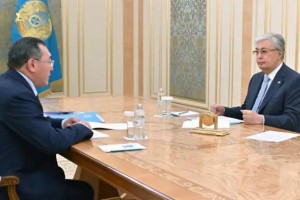 Президент Алматы облысының әкімін қабылдады