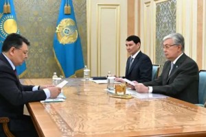 Мемлекет басшысы Қанат Бозымбаевты қабылдады