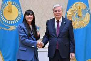 Президент альпинист Анар Борашеваны қабылдады