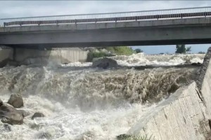 Талғар өзеніндегі су деңгейі көтерілді