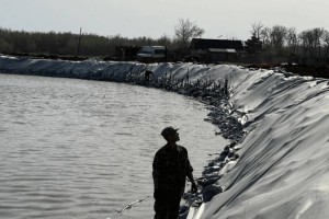 Су тасқыны: Жайық өзені қауіпті деңгейден асты (ФОТО)