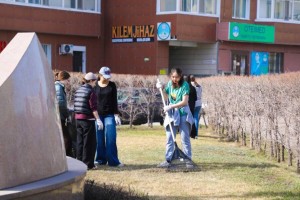 «Жас сарбаздар» экологиялық акцияға қатысты