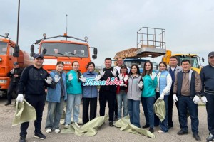 Шымкентте республикалық «Таза Қазақстан» экологиялық акциясы жалғасуда