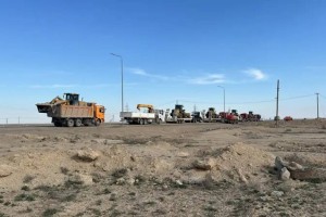 Жаңаөзен қаласынан көмек бригадасы Құлсарыға аттанды