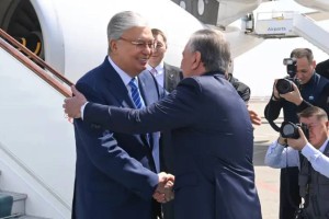 Президент жұмыс сапарымен Өзбекстанға барды