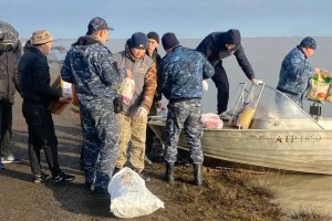Атырау облысындағы Көздіқара ауылының тұрғындарын эвакуациялау басталды