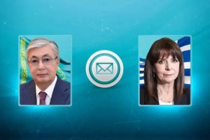 Қасым-Жомарт Тоқаев Грек Республикасының Президентін Тәуелсіздік күнімен құттықтады