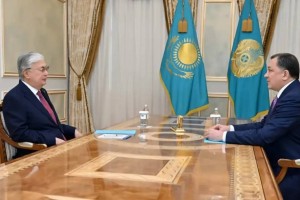 Президент Маңғыстау облысының әкімі Нұрлан Ноғаевты қабылдады