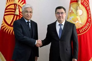 ҰҚШҰ Бас хатшысы Иманғали Тасмағамбетов Қырғызстанға келді