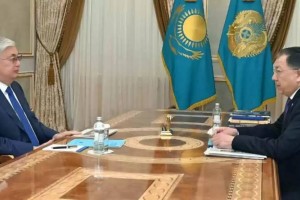 Президент әл-Фараби атындағы ҚазҰУ-дың ректоры Жансейіт Түймебаевты қабылдады