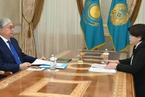 Мемлекет басшысы Конституциялық Сот төрағасын қабылдады