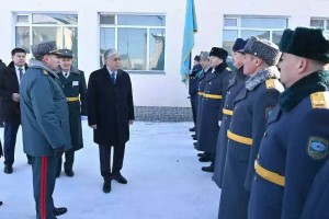 Мемлекет басшысы Мәлік Ғабдуллин атындағы Азаматтық қорғау академиясына барды