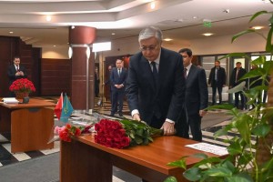 Мемлекет басшысы Қазақстандағы Түркия елшілігіне барды