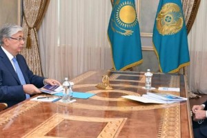 Мемлекет басшысы Дархан Сатыбалдыны қабылдады