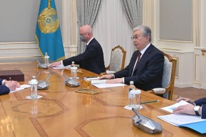 Президент Ресейдің Омбы облысының губернаторы Александр Бурковты қабылдады