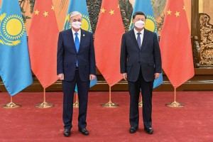 Қазақстан Президенті ҚХР Төрағасымен келіссөз жүргізді
