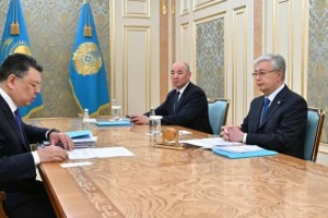 Мемлекет басшысы Премьер-министрдің орынбасары Қанат Бозымбаевты қабылдады