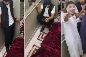 «Мәйіт» тасып және балтамен шабуыл жасап, видео түсірген» ВИДЕО