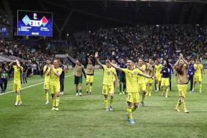 ФУТБОЛДАН ҚАЗАҚСТАН ҚҰРАМАСЫ ҰЛТТАР ЛИГАСЫ ТОБЫНДА ЖЕҢІСКЕ ЖЕТТІ