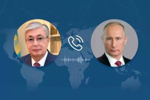 Мемлекет басшысы Владимир Путинмен сөйлесті