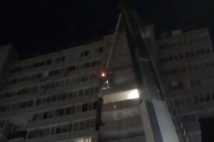 Астанада көпқабатты үйден шыққан өрт сөндірілді