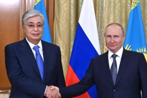 Президент Путинді мемлекеттік шекара туралы шарттың қабылданғанына 20 жыл толуымен құттықтады