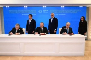 Президенттер үш елдің энергетикалық жүйесін интеграциялауға байланысты келісімге қол қойды