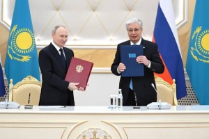 Қазақстан мен Ресей басшылары бірлескен мәлімдеме жасады