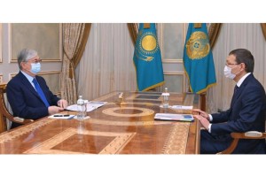 Президент Орталық сайлау комиссиясының төрағасын қабылдады