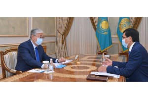 Мемлекет басшысы Асхат Аймағамбетовті қабылдады