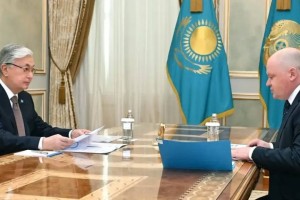 Мемлекет басшысы Қаржылық мониторинг агенттігінің төрағасын қабылдады