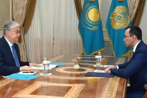Мемлекет басшысы Сенат төрағасы Мәулен Әшімбаевты қабылдады