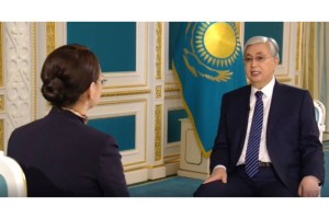 Ертең Мемлекет басшысының сұхбаты Ұлттық арнадан көрсетіледі