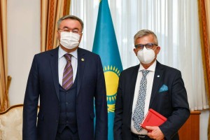 ҚР Сыртқы істер министрі Еуроодақтың арнаулы өкілімен кездесті