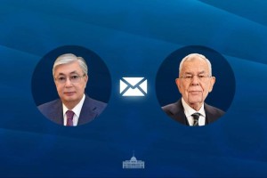 Мемлекет басшысы Аустрия Президентіне құттықтау жеделхатын жолдады