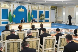 Президент: Биыл он айда тасымал көлемі бір жарым миллион тоннаны құрап, 14 пайыз ұлғайды