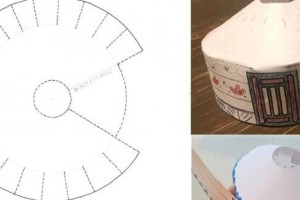 Қарағандыда балаларға арналған кітапханада киіз үйдің үлгісін құрастыруды үйретеді