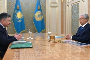 Президент Ұлттық банк төрағасы Тимур Сүлейменовті қабылдады
