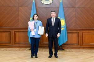 Бектенов XXV жазғы Сурдлимпиада ойындарының жүлдегерлері мен жаттықтырушыларына наградалар табыс етті