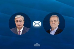 Мемлекет басшысы Иран Президентіне құттықтау жеделхатын жолдады