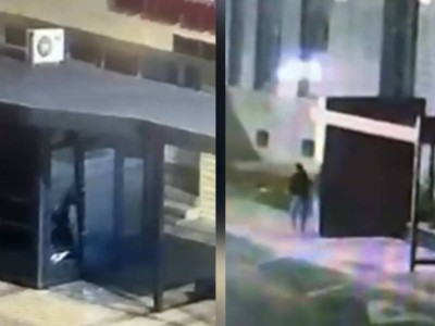 Астанада аялдама әйнегін сындырған тұрғын анықталды (ВИДЕО)