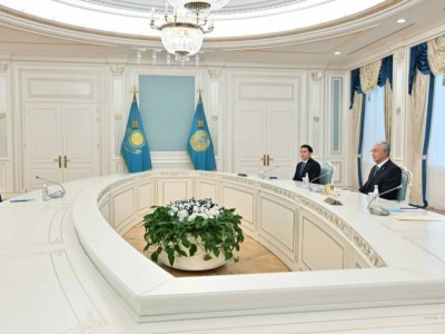 Президент Дүниежүзілік допингке қарсы агенттік президенті Витольд Баньканы қабылдады