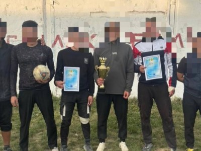 Түзеу мекемесінде спортты шара өтті