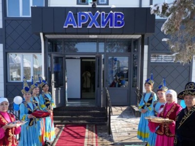 30 жылдан кейін: Жамбыл облысы Меркі аудандық архивіне жаңа ғимарат пайдалануға берілді