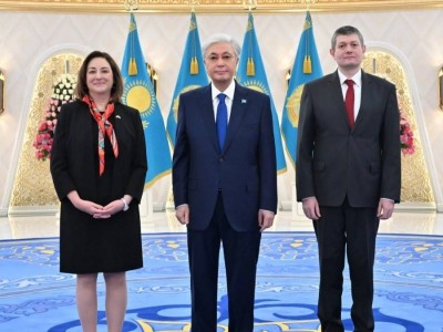 Қасым-Жомарт Тоқаев АҚШ пен Болгария елшілерінен сенім грамоталарын қабылдады