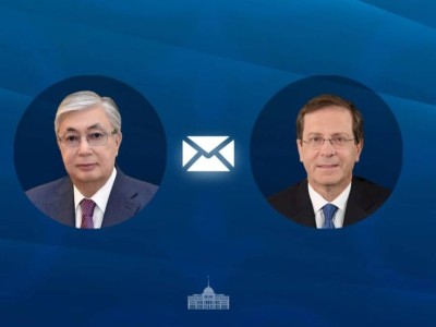 Мемлекет басшысы Израиль Президентіне жеделхат жолдады