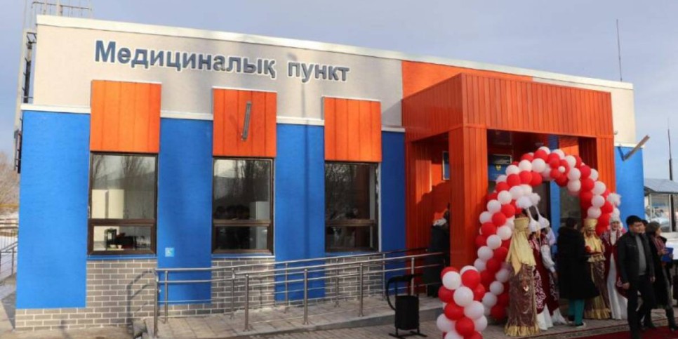 «Былтыр Жуалы ауданында 5 медициналық нысан берілді»