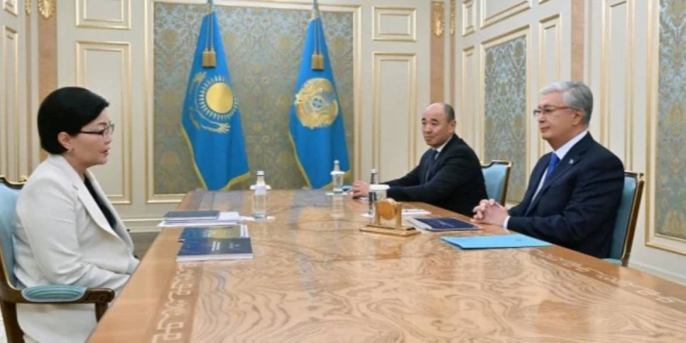 Президент Светлана Жақыпованы қабылдады