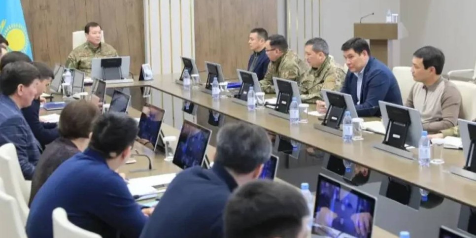 Ақтөбе облысында ТЖ жөніндегі жедел штабтың отырысы өтті